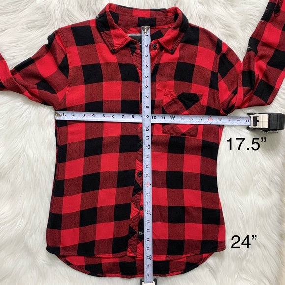 SOLD-Rails Red Buffalo Plaid Check Print Flannel - Picture 12 of 12